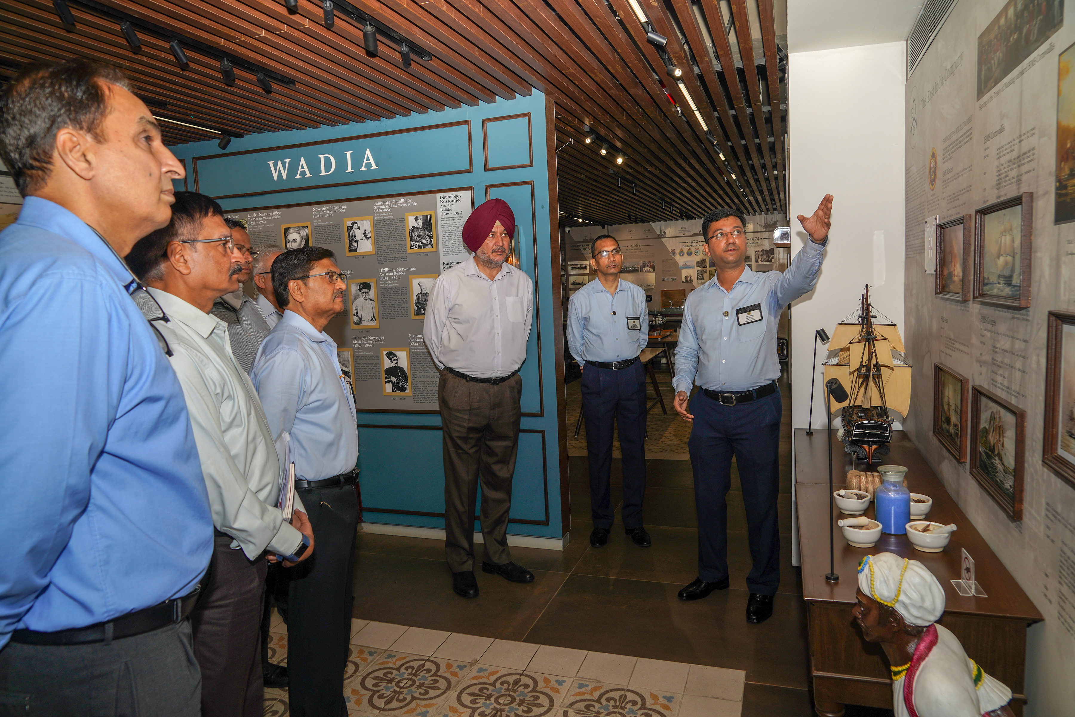 Visit of Lt. Gen Ranbir Singh PVSM, AVSM, YSM, SM (Retd. C-in-C) Committee on Preparing Road Map for Technical Modernisation- 23rd June 2022123